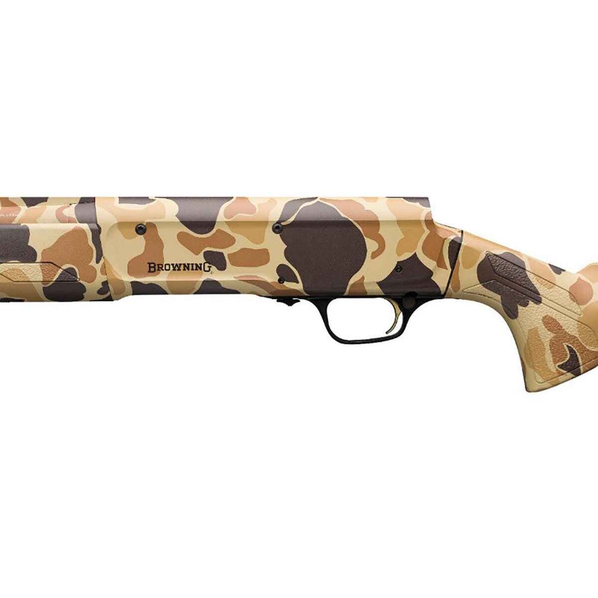 Browning A5 Vintage Tan 12 Gauge 3-1/2in Semi Automatic Shotgun - 28in - Camo Browning A5 Vintage Tan 12 Gauge 3-1/2in Semi Automatic Shotgun - 28in - Camo