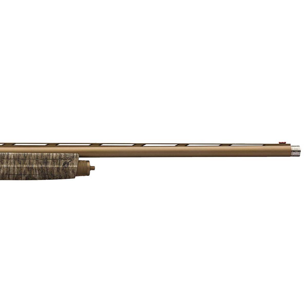 Browning A5 Wicked Wing Burnt Bronze Camo Cerakote/Mossy Oak Bottomland Camo 12 Gauge 3-1/2in Semi Automatic Shotgun - 28in - Camo Browning A5 Wicked Wing Burnt Bronze Camo Cerakote/Mossy Oak Bottomland Camo 12 Gauge 3-1/2in Semi Automatic Shotgun - 28in - Camo