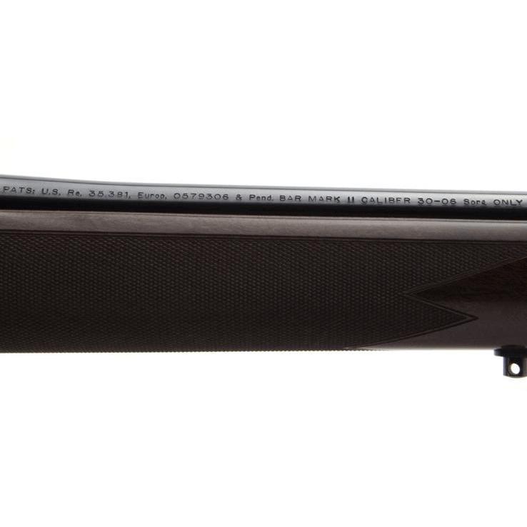 Browning BAR Mark II Safari Polished Blued Engraved Semi Automatic Rifle - 270 Winchester - 22in - Brown Browning BAR Mark II Safari Polished Blued Engraved Semi Automatic Rifle - 270 Winchester - 22in - Brown