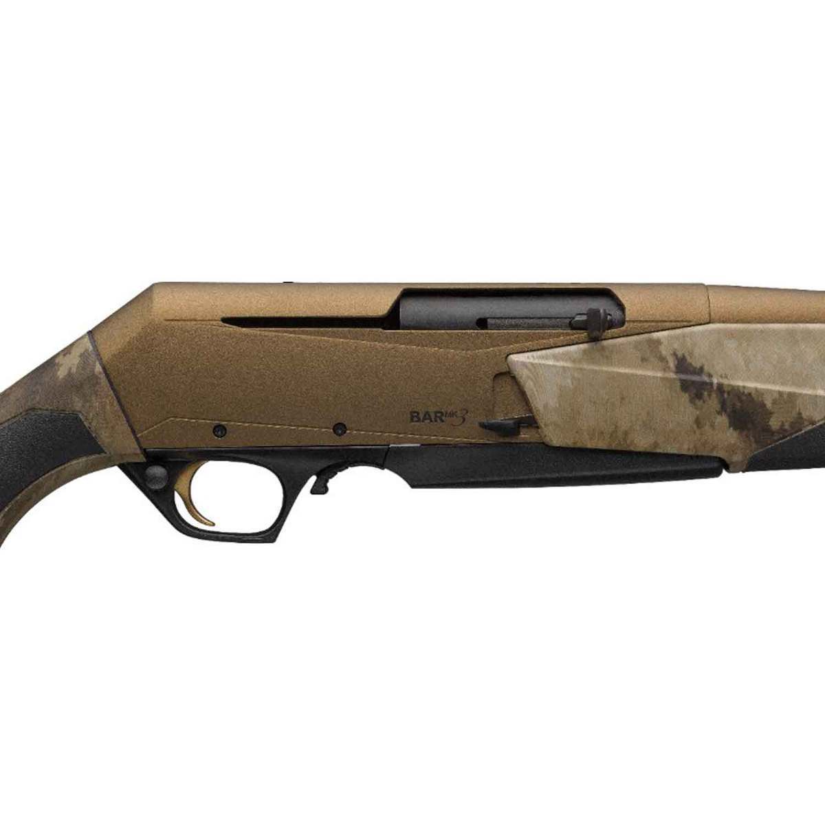 Browning Bar Mark III - Hells Canyon Speed 243 Winchester 22in Burnt Bronze/A-TACS AU Semi Automatic Rifle - 4+1 Rounds Browning Bar Mark III - Hells Canyon Speed 243 Winchester 22in Burnt Bronze/A-TACS AU Semi Automatic Rifle - 4+1 Rounds