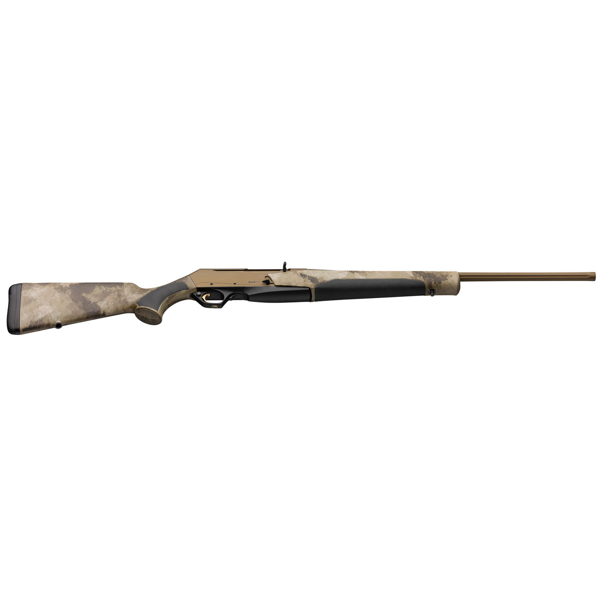 Browning Bar Mark III - Hells Canyon Speed 243 Winchester 22in Burnt Bronze/A-TACS AU Semi Automatic Rifle - 4+1 Rounds Browning Bar Mark III - Hells Canyon Speed 243 Winchester 22in Burnt Bronze/A-TACS AU Semi Automatic Rifle - 4+1 Rounds