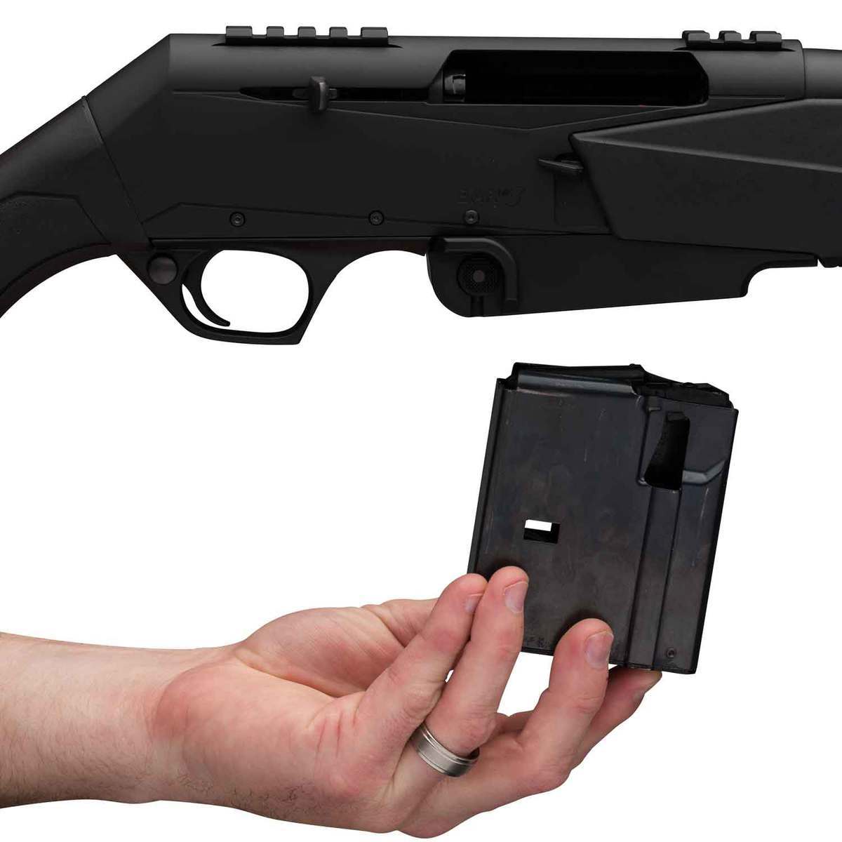 Browning BAR Mk3 DBM 308 Winchester Black Semi Automatic Modern Sporting Rifle - 10+1 Rounds Browning BAR Mk3 DBM 308 Winchester Black Semi Automatic Modern Sporting Rifle - 10+1 Rounds