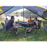 Browning Basecamp Screen House  - Black/Gray/Yellow Base size 10ft x 12ft, Center height 7.4ft