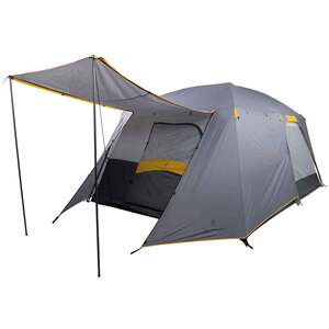 Browning Big Horn 5 Person Camping Tent with Screen Room - Gray