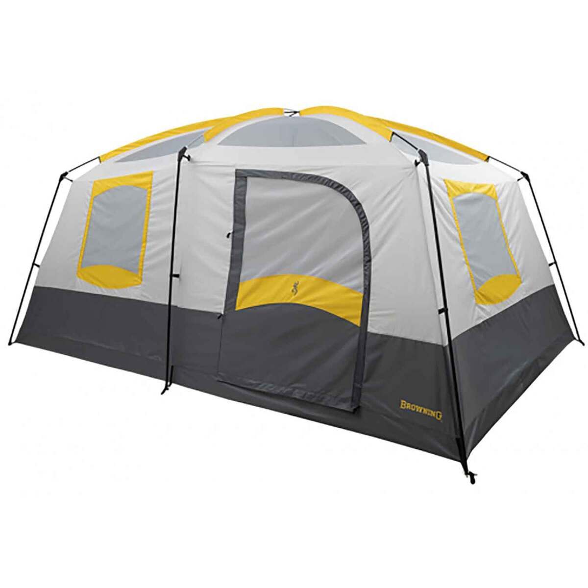 Browning Big Horn Two-Room 8-Person Tent - Charcoal/Gray - Charcoal/Gray Browning Big Horn Two-Room 8-Person Tent - Charcoal/Gray - Charcoal/Gray