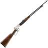 Browning BL-22 FLD Satin Nickel Lever Action Rifle - 22 Short - 24in  - Brown
