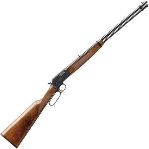 Browning BL-22 Black Walnut Polished Blued Lever Action Rifle - 22 Long Rifle - 20in
