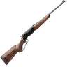 Browning BLR Gold Medallion Blued Walnut Lever Action Rifle - 243 Winchester - 20in - Brown