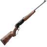 Browning BLR Gold Medallion Blued Walnut Lever Action Rifle - 308 Winchester - 20in - Brown