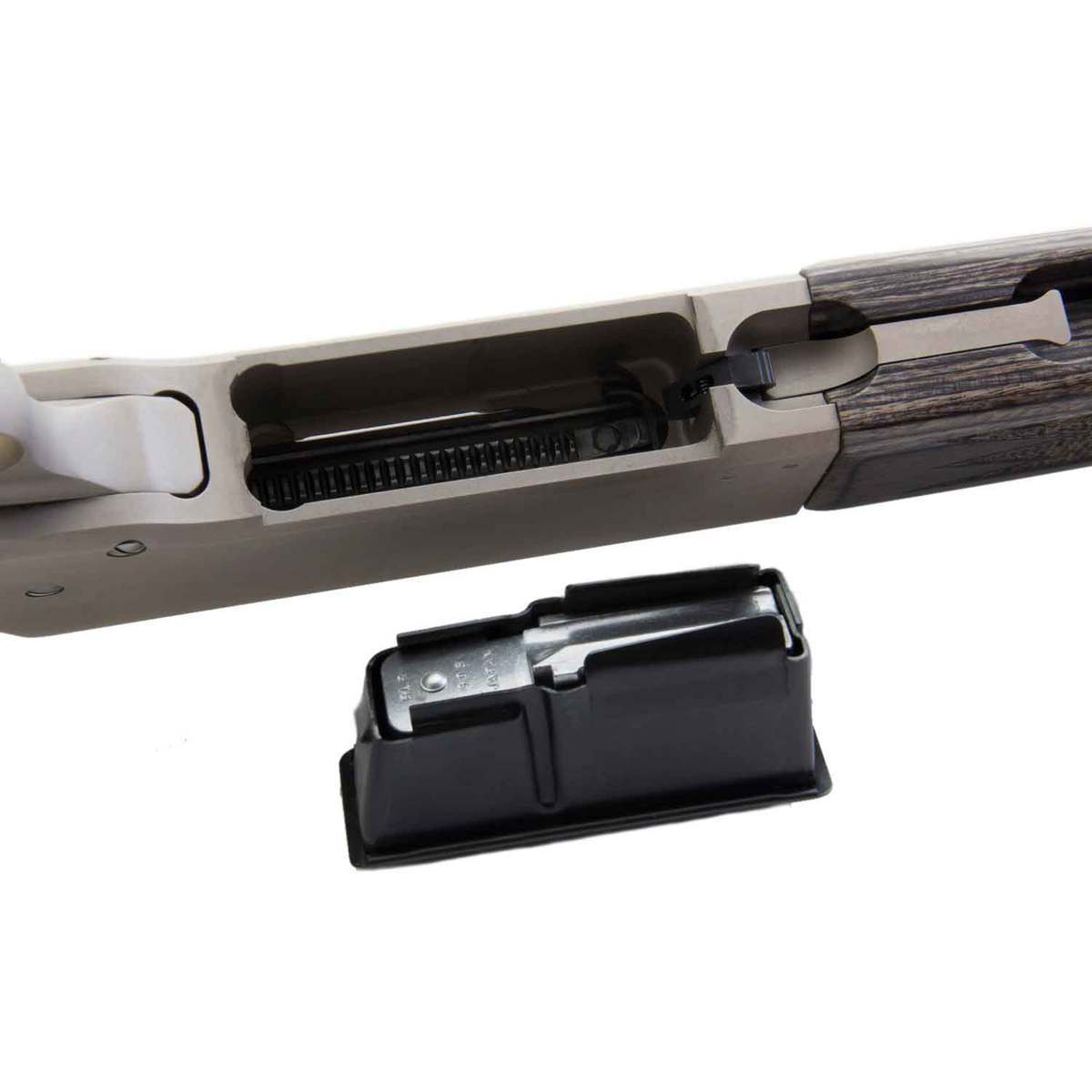 Browning BLR Lightweight '81 Stainless Takedown Matte Nickel Lever Action Rifle - 7mm Remington Magnum - 24in - Gray Browning BLR Lightweight '81 Stainless Takedown Matte Nickel Lever Action Rifle - 7mm Remington Magnum - 24in - Gray