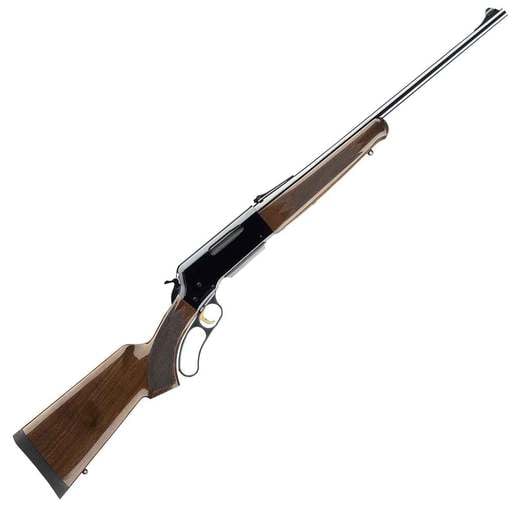 Browning BLR Lightweight Polished Black Semi Automatic Rifle - 7mm Remington Magnum - 24in - Brown image