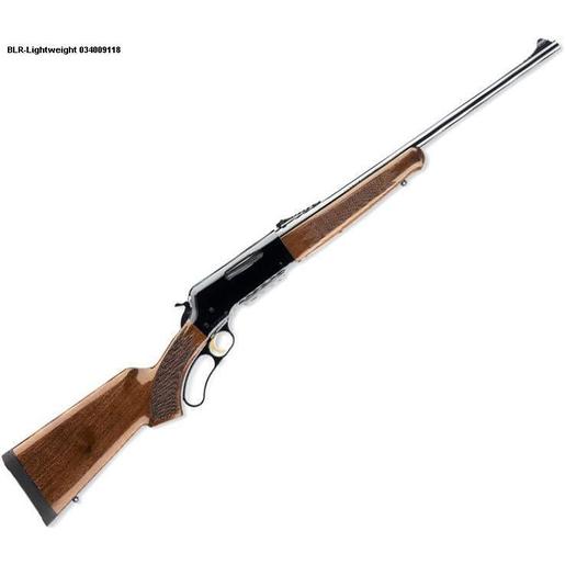 Browning BLR Lightweight 308 Winchester Polished Black Lever Action Rifle – 20in – Brown