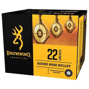 Browning BPR 22 Long Rifle 36gr PHP Rimfire Ammo - 1000 Rounds