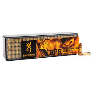 Browning BPR 22 Long Rifle 40gr Hollow Point Rimfire Ammo - 100 Rounds Browning BPR 22 Long Rifle 40gr Hollow Point Rimfire Ammo - 100 Rounds
