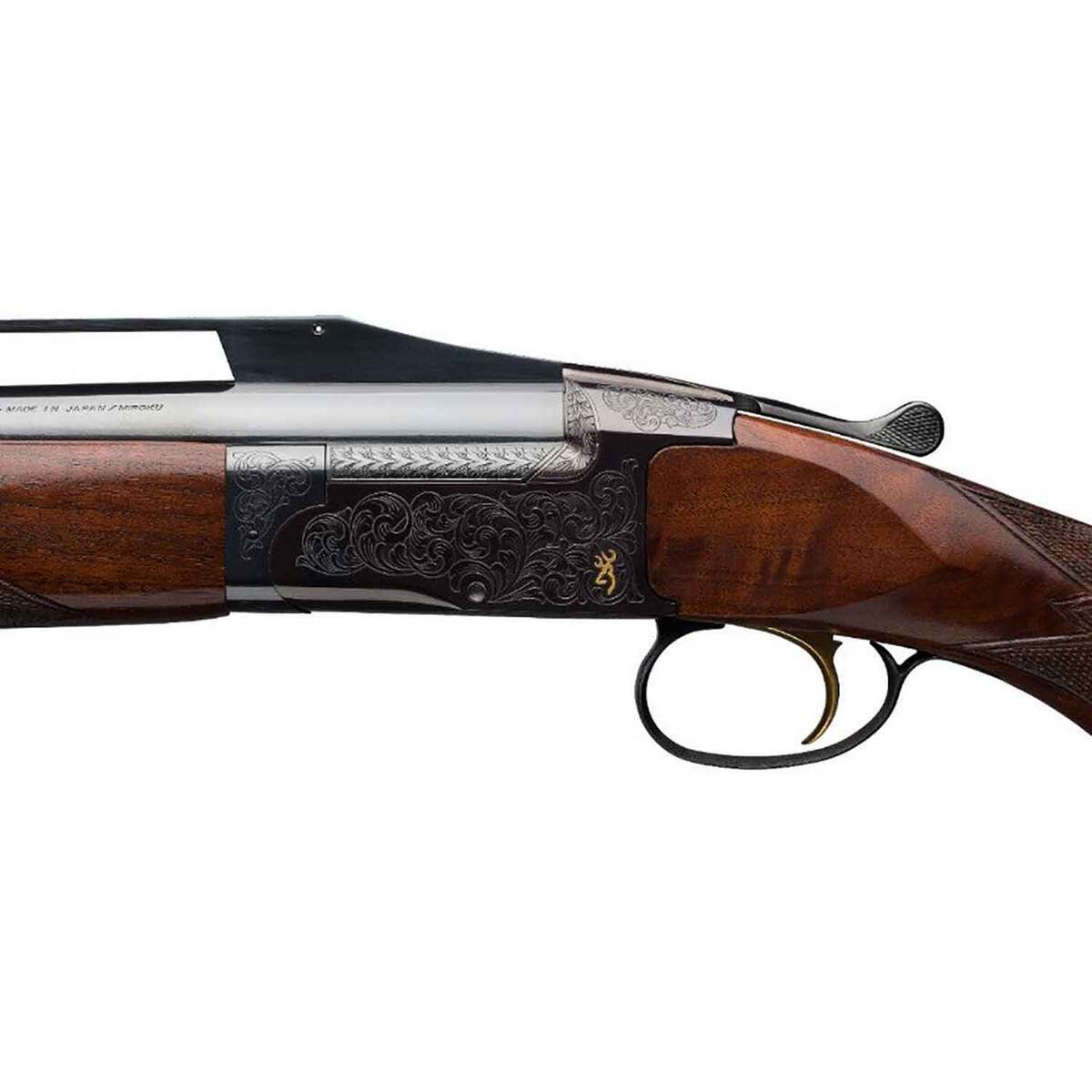 Browning BT99 Plus Ejector Gloss Oil Walnut 12 Gauge 2-3/4in Single Shot Break Action Shotgun - 34in - Brown Browning BT99 Plus Ejector Gloss Oil Walnut 12 Gauge 2-3/4in Single Shot Break Action Shotgun - 34in - Brown