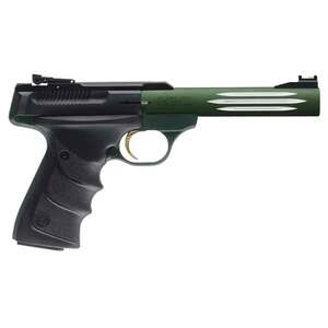 Browning Buck Mark 22 Long Rifle 5.5in Matte Green Pistol - 10+1 Rounds