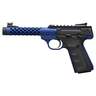 Browning Buck Mark 22 Long Rifle 5.9in Blue Anodized Pistol - 10+1 Rounds - Blue