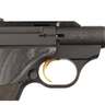 Browning Buck Mark Black Label Camper 22 Long Rifle 5.5in Matte Blued Pistol - 10+1 Rounds - Black