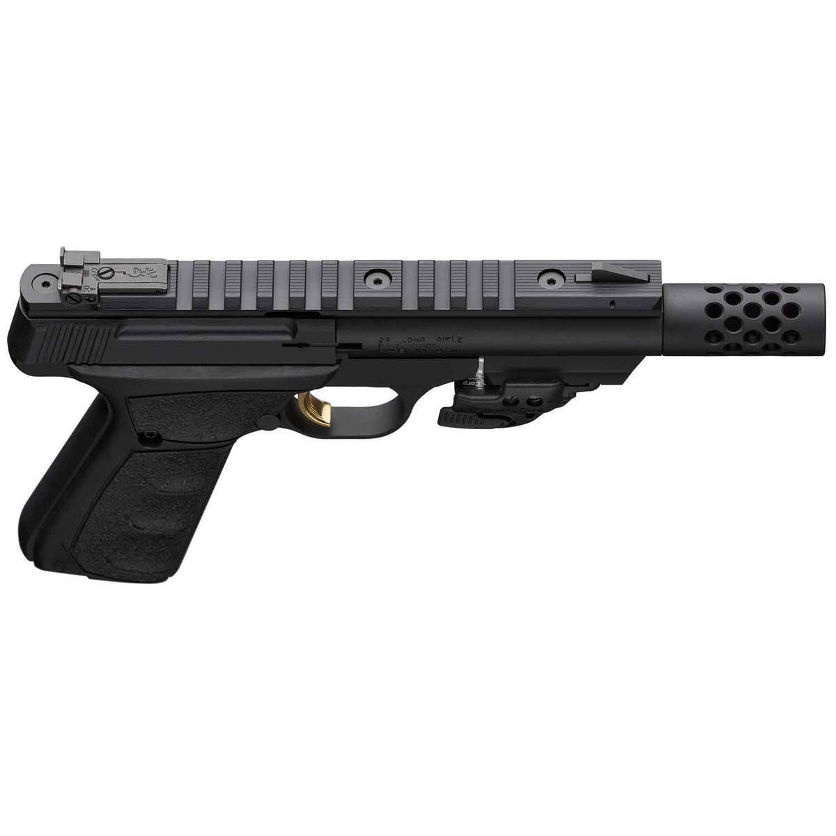 Browning Buck Mark Black Label Suppressor Ready Laser 22 Long ...