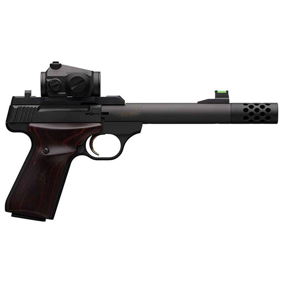 Browning Buck Mark Hunter 22 Long Rifle 5.9in Matte Blued Pistol - 10+1 Rounds - Black Browning Buck Mark Hunter 22 Long Rifle 5.9in Matte Blued Pistol - 10+1 Rounds - Black