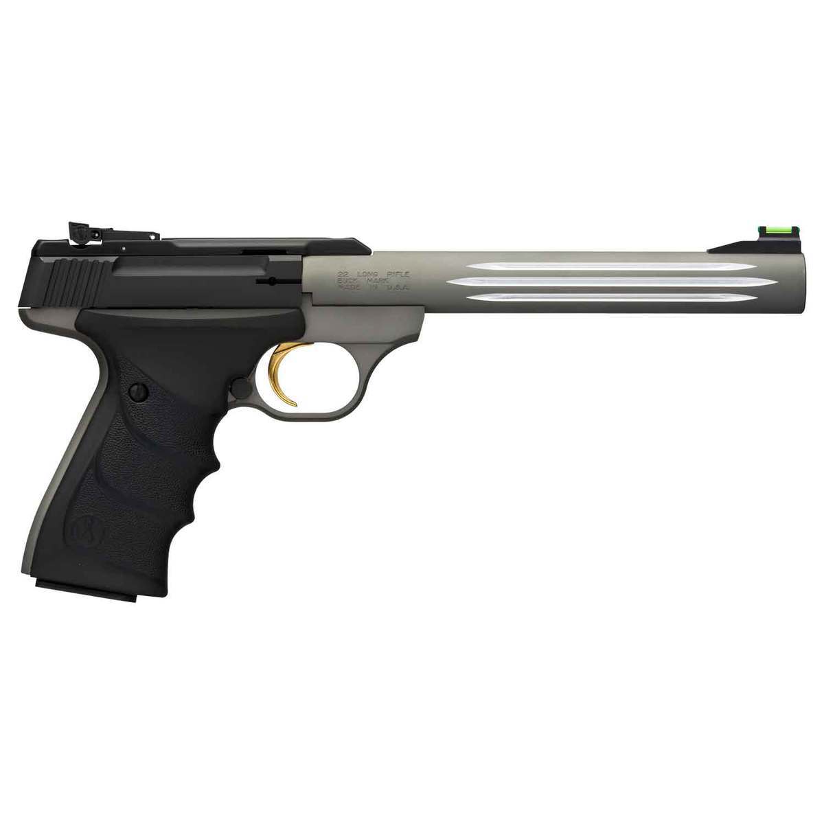 Browning Buck Mark Lite URX 22 Long Rifle 7.25in Black/Gray Pistol - 10+1 Rounds Browning Buck Mark Lite URX 22 Long Rifle 7.25in Black/Gray Pistol - 10+1 Rounds