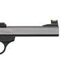 Browning Buck Mark Medallion 22 Long Rifle 5.5in Stainless Steel Pistol - 10+1 Rounds - Gray