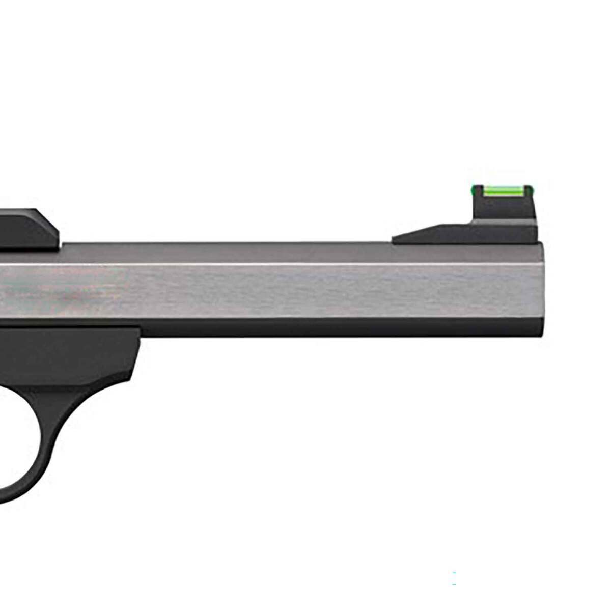 Browning Buck Mark Medallion 22 Long Rifle 5.5in Stainless Steel Pistol - 10+1 Rounds - Gray Browning Buck Mark Medallion 22 Long Rifle 5.5in Stainless Steel Pistol - 10+1 Rounds - Gray