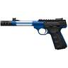 Browning Buck Mark Plus Lite Competition 22 Long Rifle 5.9in Black/Blue Pistol - 10+1 Rounds - Blue