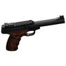Browning Buck Mark Plus UDX 22 Long Rifle 5.5in Matte Black/Wood Pistol - 10+1 Rounds - Brown