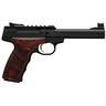 Browning Buck Mark Plus UDX 22 Long Rifle 5.5in Matte Black/Rosewood Pistol - 10+1 Rounds - Brown
