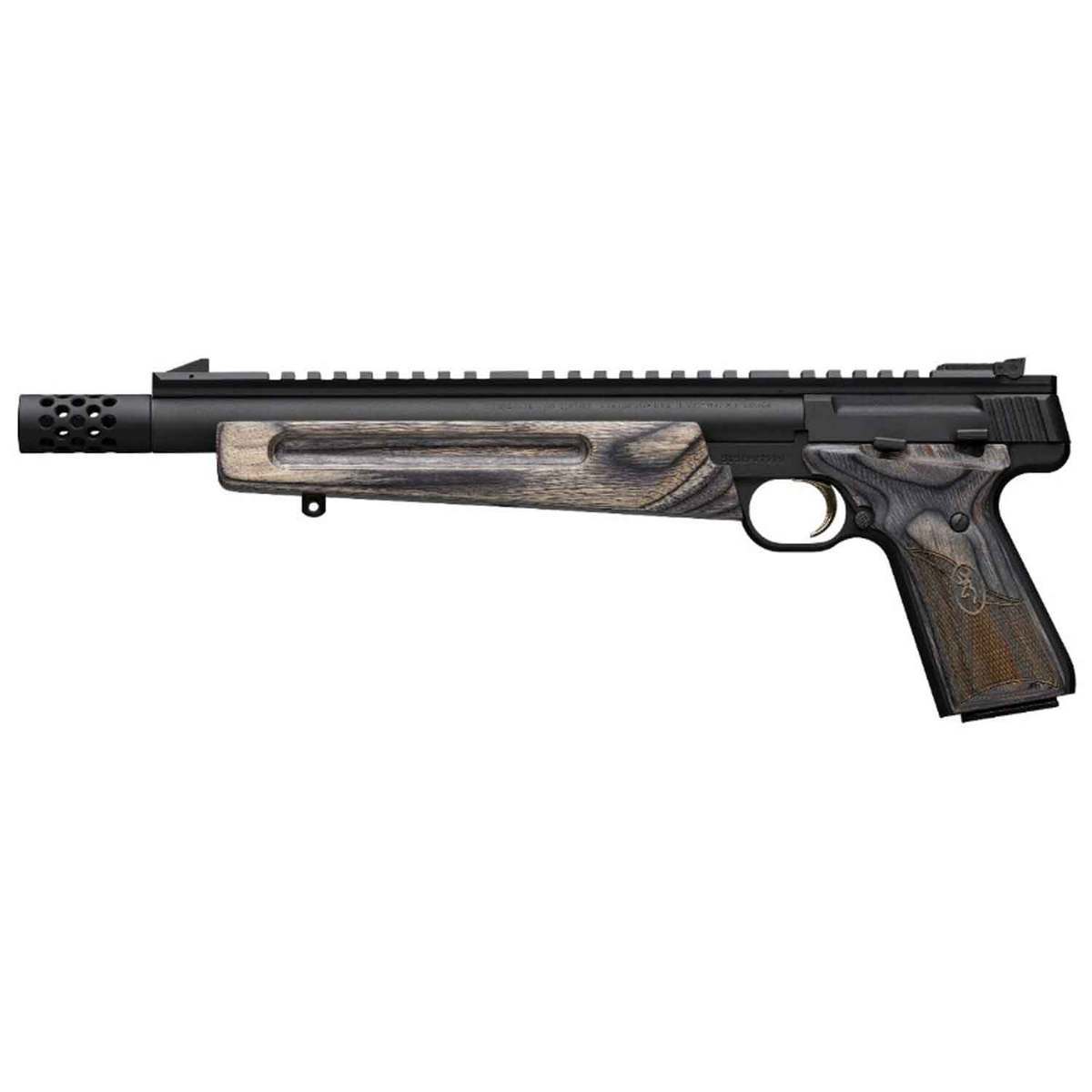 Browning Buck Mark Varmint Suppressor Ready 22 Long Rifle 10.25in Black Pistol - 10+1 Rounds Browning Buck Mark Varmint Suppressor Ready 22 Long Rifle 10.25in Black Pistol - 10+1 Rounds
