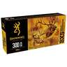 Browning BXS Solid Expansion Big Game and Deer 300 WSM (Winchester Short Mag) 180gr SEPT Rifle Ammo - 20 Rounds