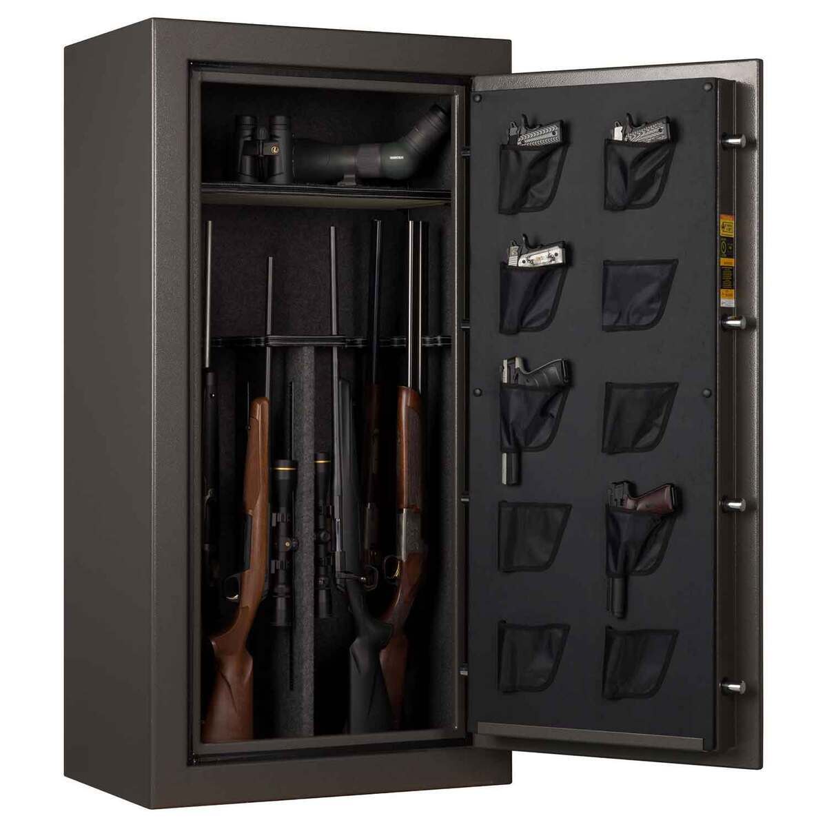 Browning Caliber 38 Special 38 Gun Safe - Gray - Gray Browning Caliber 38 Special 38 Gun Safe - Gray - Gray