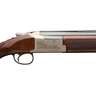 Browning Citori 725 Feather Silver Nitride Oiled Grade II/III Walnut 12 Gauge 3in Over Under Shotgun - 28in - Brown
