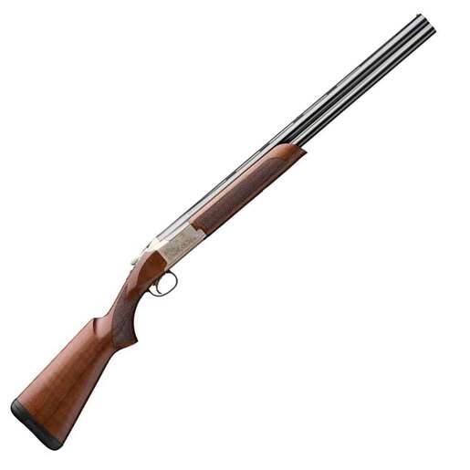 Browning Citori 725 Feather Silver Nitride Oiled Grade II/III Walnut 20 Gauge 3in Over Under Shotgun - Brown image