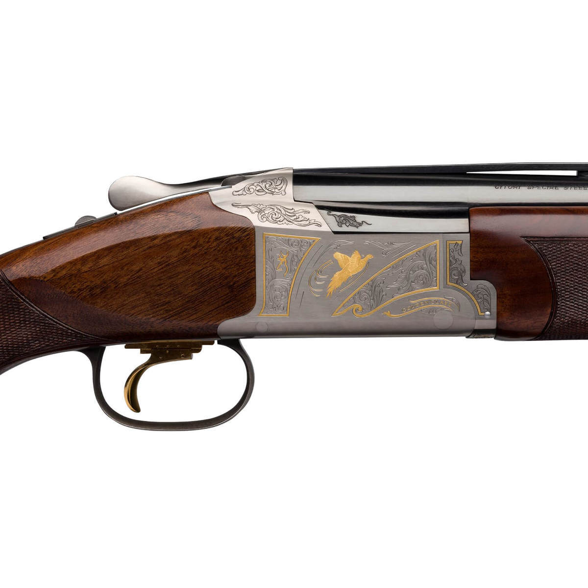 Browning Citori 725 Sporting Golden Clays Black/Walnut 12 Gauge 2-3/4in Over Under Shotgun - 30in - Black/Wood Browning Citori 725 Sporting Golden Clays Black/Walnut 12 Gauge 2-3/4in Over Under Shotgun - 30in - Black/Wood