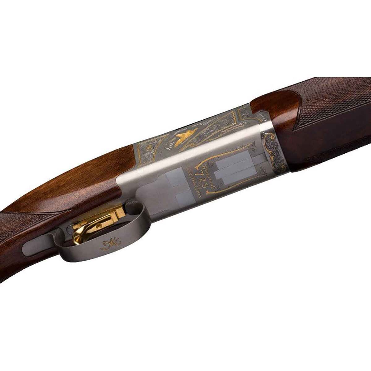 Browning Citori 725 Sporting Golden Clays Gloss Oiled Grade V/VI Walnut 12 Gauge 2-3/4in Over Under Shotgun - 32in - Brown Browning Citori 725 Sporting Golden Clays Gloss Oiled Grade V/VI Walnut 12 Gauge 2-3/4in Over Under Shotgun - 32in - Brown