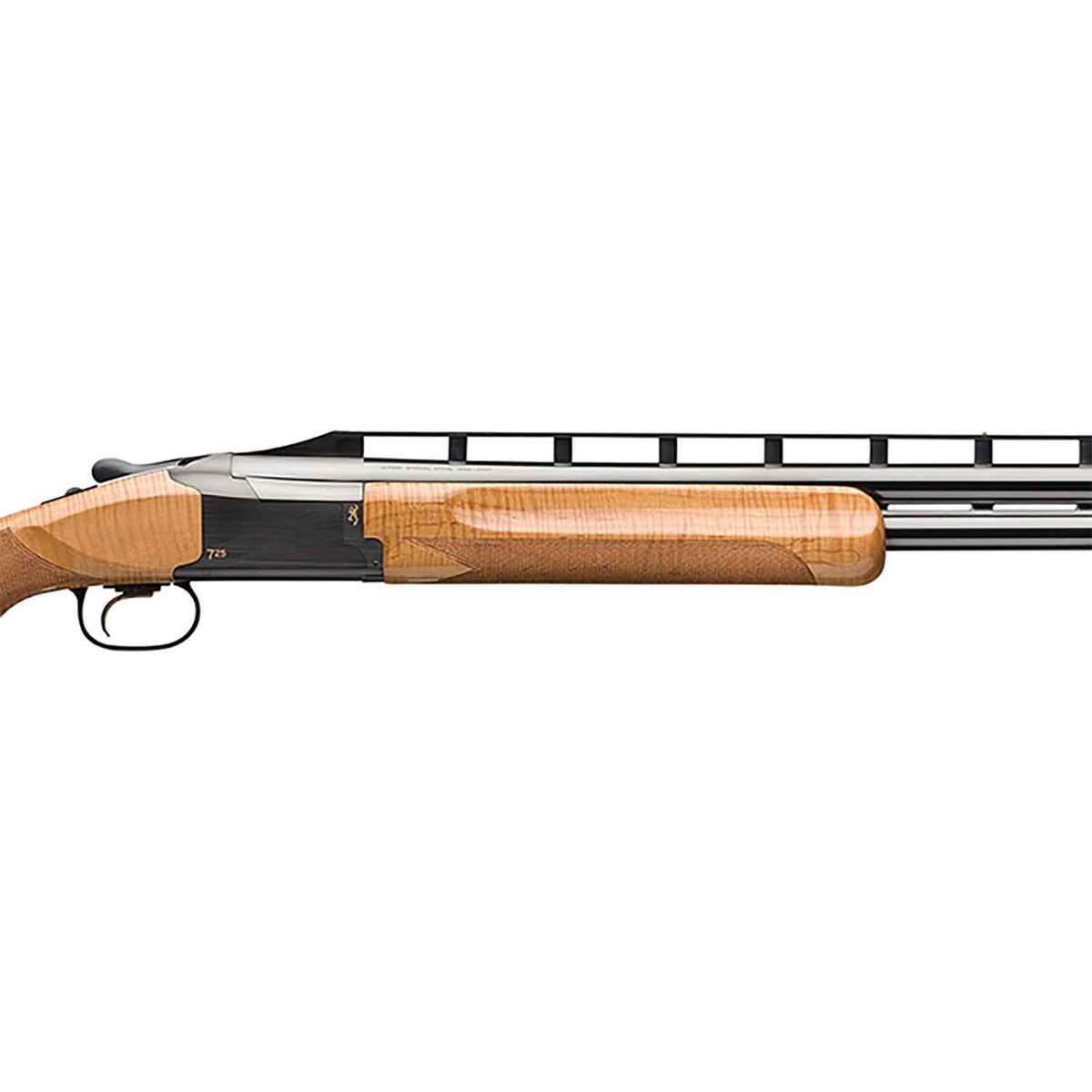 Browning Citori 725 Trap Blued Maple 12 Gauge 2-3/4in Over Under Shotgun - 30in - Tan Browning Citori 725 Trap Blued Maple 12 Gauge 2-3/4in Over Under Shotgun - 30in - Tan