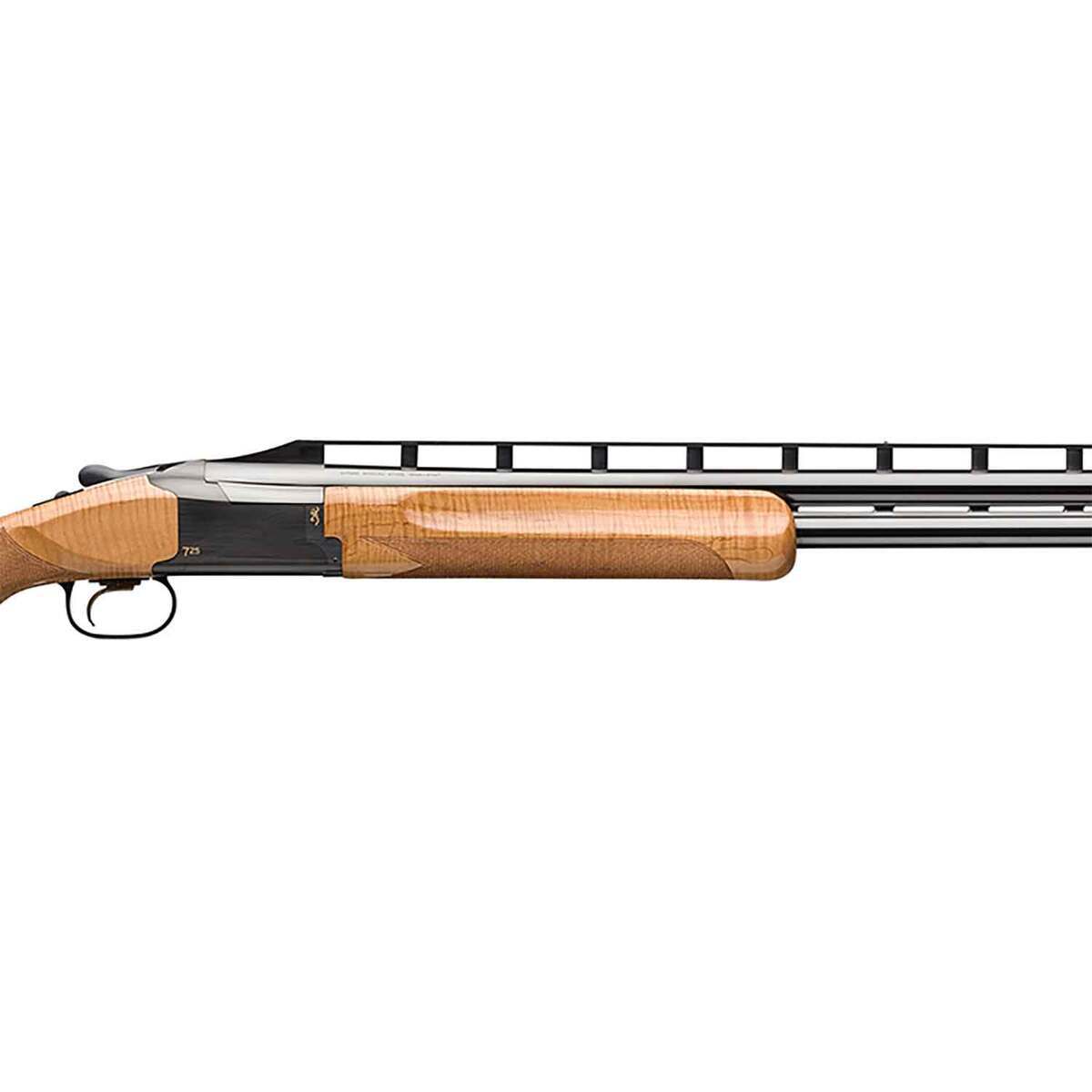 Browning Citori 725 Trap Blued Maple 12 Gauge 2-3/4in Over Under Shotgun - 32in - Tan Browning Citori 725 Trap Blued Maple 12 Gauge 2-3/4in Over Under Shotgun - 32in - Tan