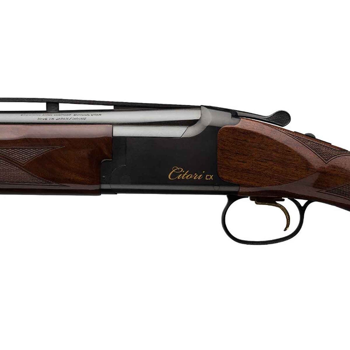 Browning Citori CX w/ Adjustable Comb Gloss Grade II Walnut 12 Gauge 3in Over Under Shotgun - 32in - Brown Browning Citori CX w/ Adjustable Comb Gloss Grade II Walnut 12 Gauge 3in Over Under Shotgun - 32in - Brown