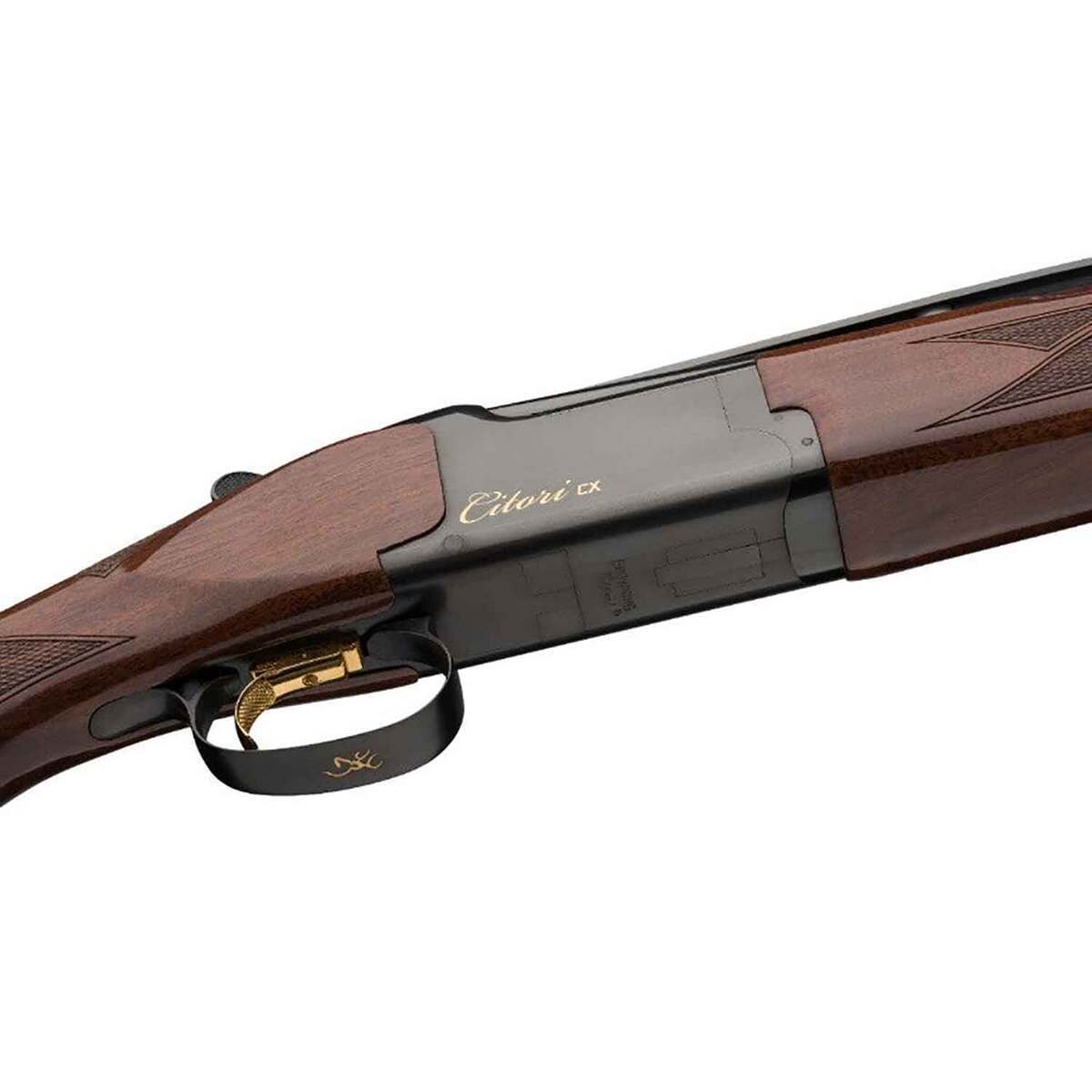 Browning Citori CX w/ Adjustable Comb Gloss Grade II Walnut 12 Gauge 3in Over Under Shotgun - 32in - Brown Browning Citori CX w/ Adjustable Comb Gloss Grade II Walnut 12 Gauge 3in Over Under Shotgun - 32in - Brown