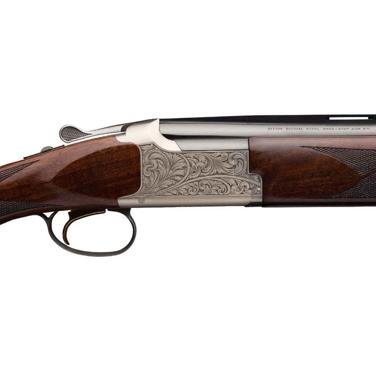 Browning Citori Feather Lightning 20 Gauge 3in Grade III/IV Walnut Over Under Shotgun - 26in - Brown Browning Citori Feather Lightning 20 Gauge 3in Grade III/IV Walnut Over Under Shotgun - 26in - Brown