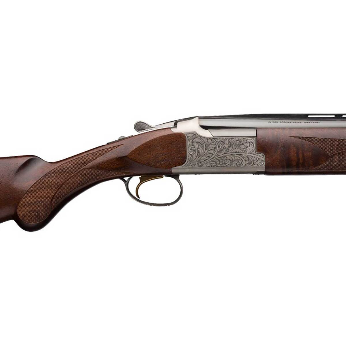 Browning Citori White Lightning Silver Nitride 16 Gauge 2-3/4in Over Under Shotgun - 28in - Brown Browning Citori White Lightning Silver Nitride 16 Gauge 2-3/4in Over Under Shotgun - 28in - Brown