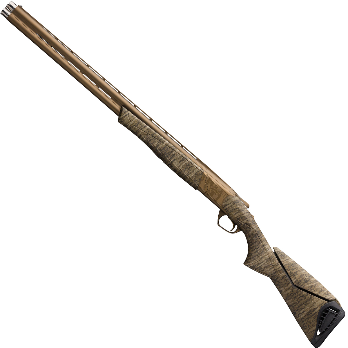 Browning Cynergy Wicked Wing Mossy Oak Bottomlands 12 Gauge 3.5in Under Over Shotgun - 28in - Mossy Oak Bottomlands Camo Browning Cynergy Wicked Wing Mossy Oak Bottomlands 12 Gauge 3.5in Under Over Shotgun - 28in - Mossy Oak Bottomlands Camo