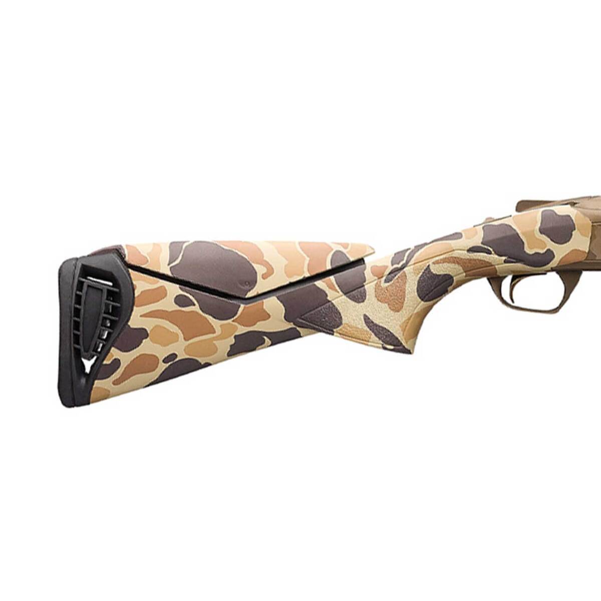 Browning Cynergy Wicked Wing Vintage Tan 12 Gauge 3-1/2in Over Under Shotgun - 30in - Tan Browning Cynergy Wicked Wing Vintage Tan 12 Gauge 3-1/2in Over Under Shotgun - 30in - Tan