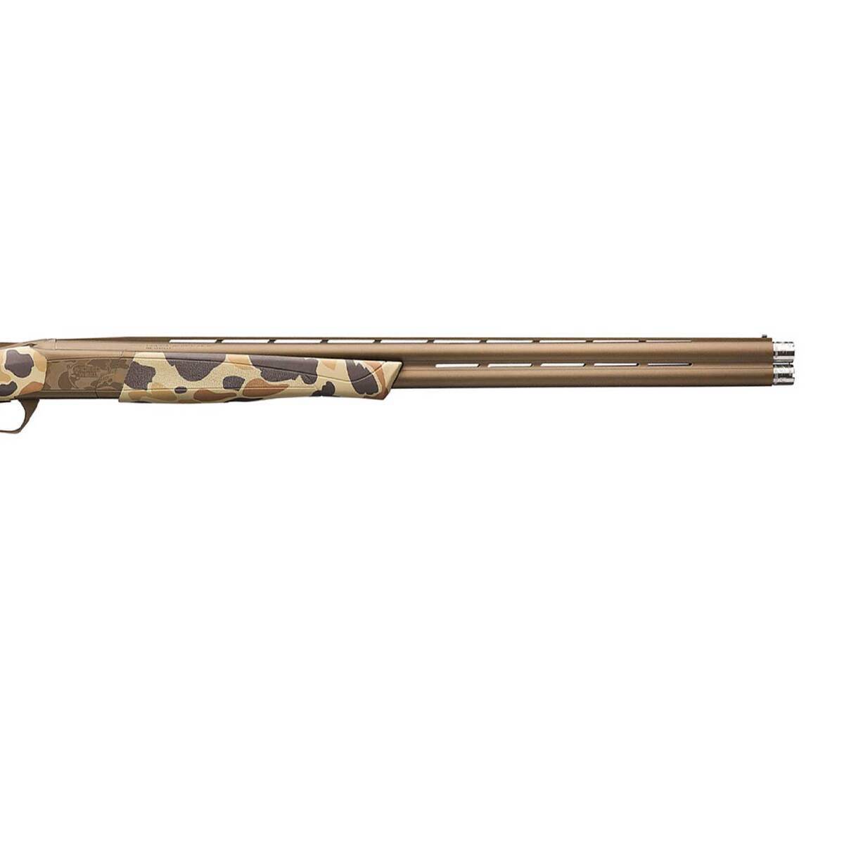 Browning Cynergy Wicked Wing Vintage Tan 12 Gauge 3-1/2in Over Under Shotgun - 30in - Tan Browning Cynergy Wicked Wing Vintage Tan 12 Gauge 3-1/2in Over Under Shotgun - 30in - Tan