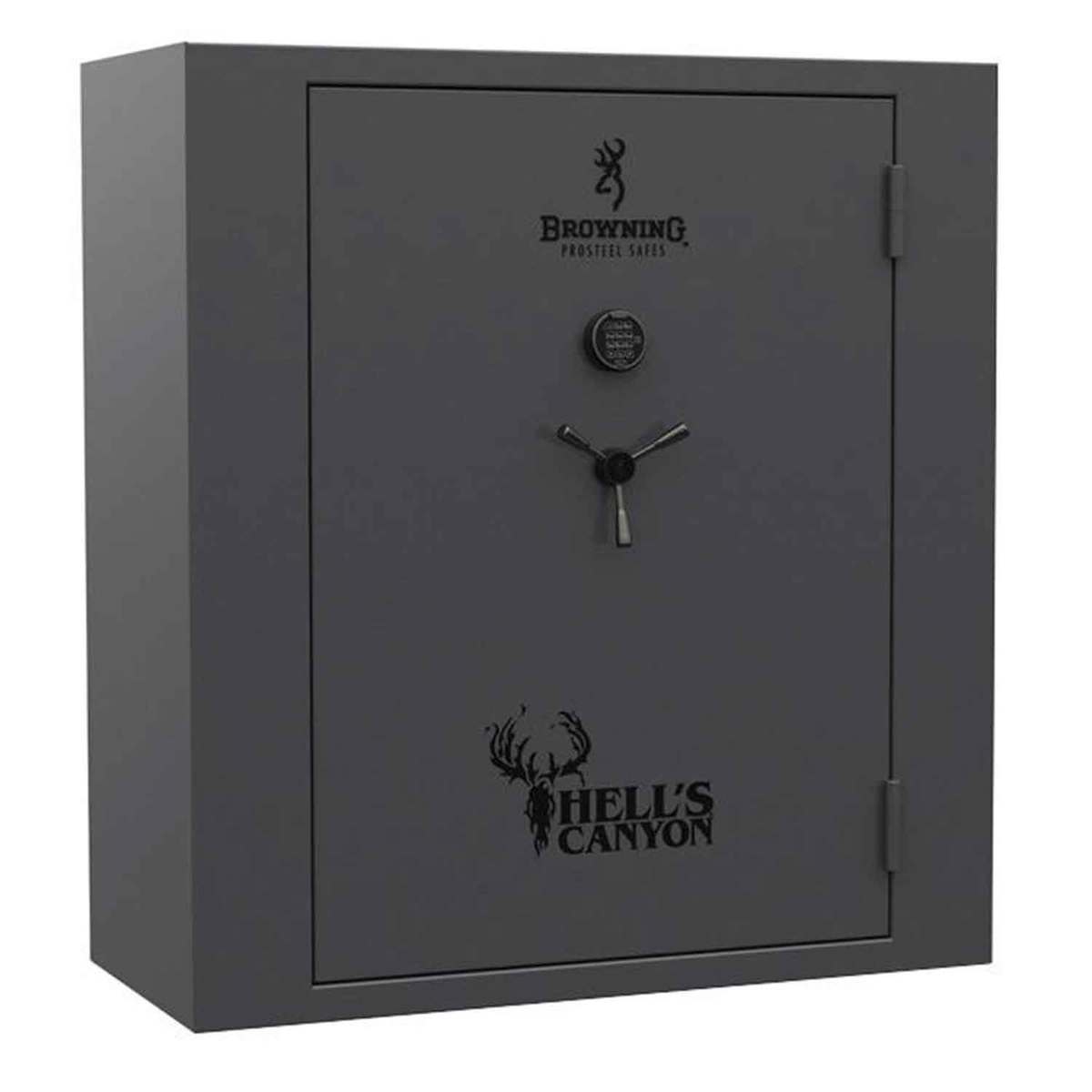 Browning Hells Canyon Extra Wide 65 Gun Safe - Gray - Gray Browning Hells Canyon Extra Wide 65 Gun Safe - Gray - Gray