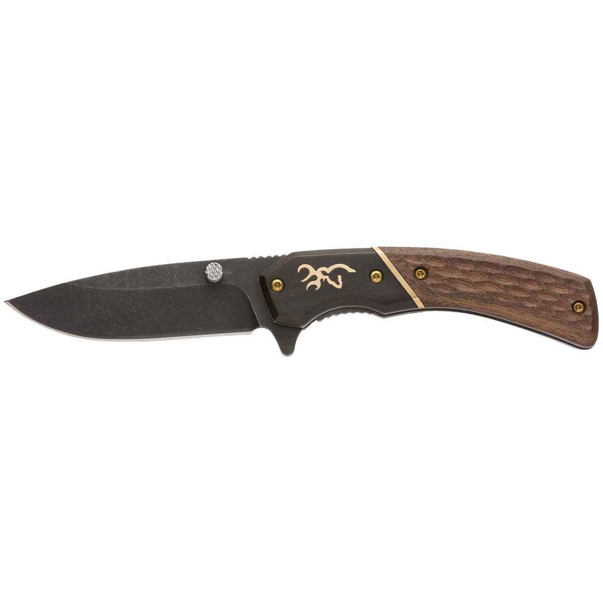 Browning Hunter 2.8 inch Folding Knife - Walnut Browning Hunter 2.8 inch Folding Knife - Walnut