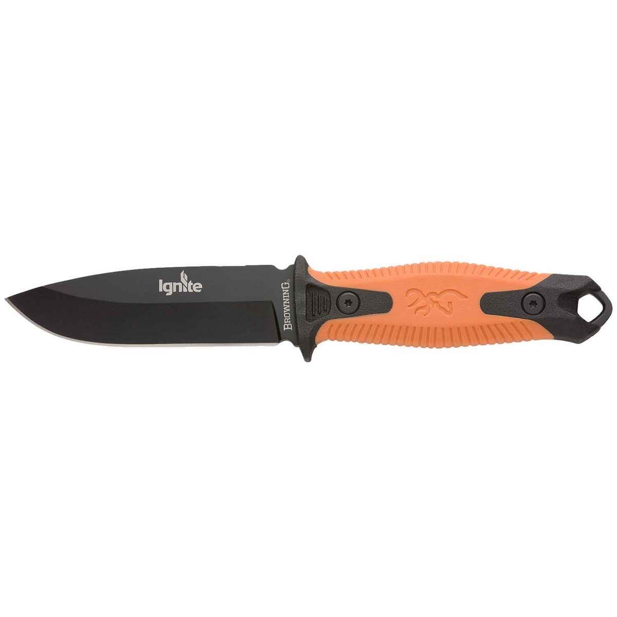 Browning Ignite 2 4 inch Fixed Blade Knife - Orange Browning Ignite 2 4 inch Fixed Blade Knife - Orange