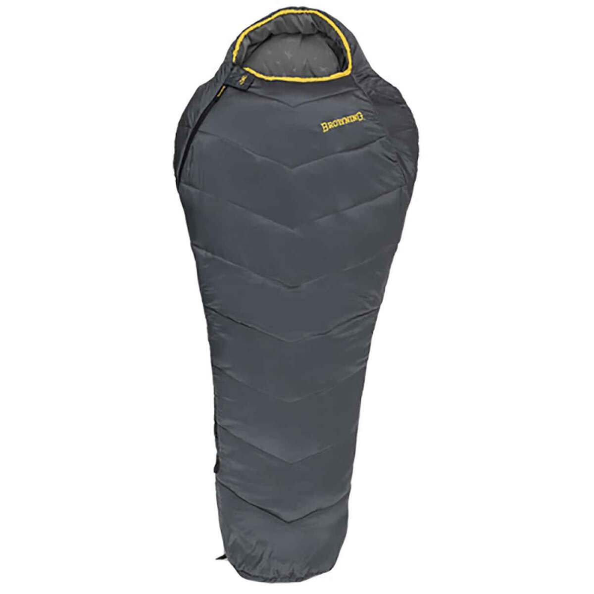 Browning Kenai -20 Degree Regular Mummy Sleeping Bag - Charcoal - Charcoal Regular Browning Kenai -20 Degree Regular Mummy Sleeping Bag - Charcoal - Charcoal Regular